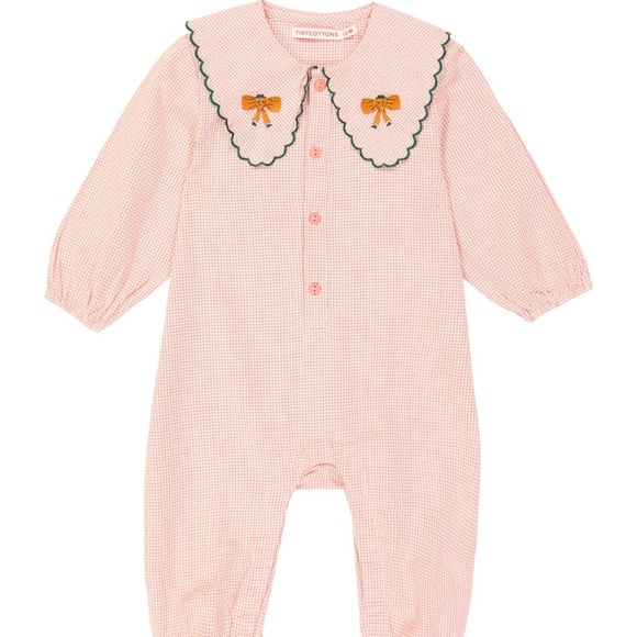 Tiny cottons Other - NEW with Tags; Tiny Cottons Baby Checkered Cotton Playsuit